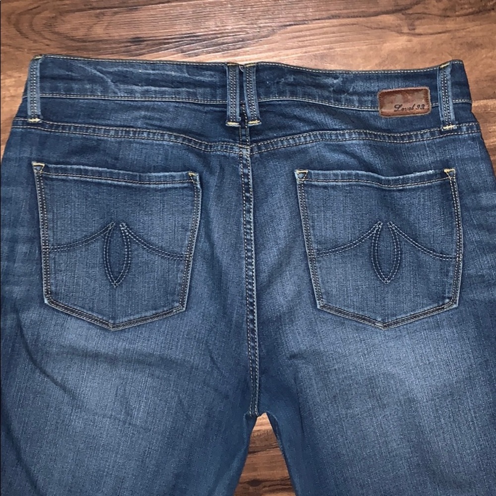 Level 99 Casey tomboy relaxed straight jeans